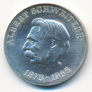 German Democratic Republic, 10 mark, 1975