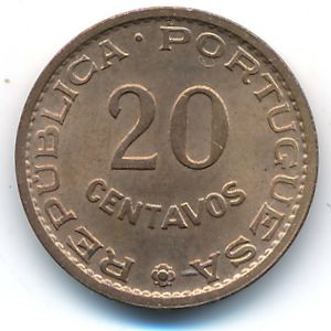 Ангола, 20 сентаво (1962 г.)