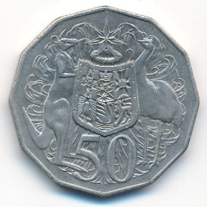 Австралия, 50 центов (1981 г.)
