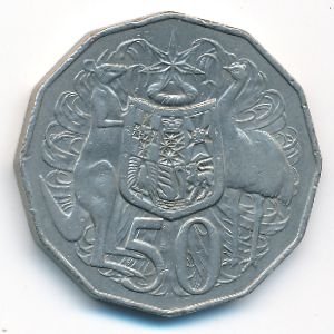 Австралия, 50 центов (1983 г.)