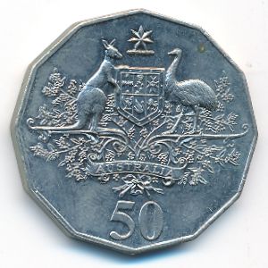Австралия, 50 центов (2001 г.)