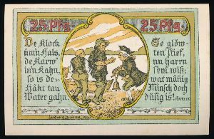 Нотгельды Германии, 25 пфеннигов