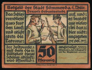 Нотгельды Германии, 50 пфеннигов (1921 г.)