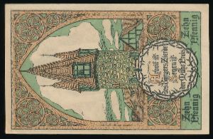 Нотгельды Германии, 10 пфеннигов (1920 г.)