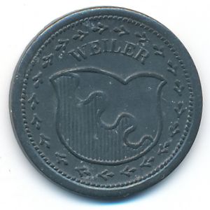 Вайлер., 10 пфеннигов (1917 г.)