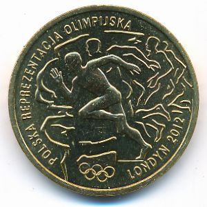Польша, 2 злотых (2012 г.)