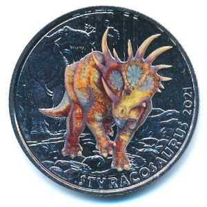 Австрия, 3 евро (2021 г.)