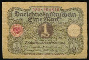 Германия, 1 марка (1920 г.)