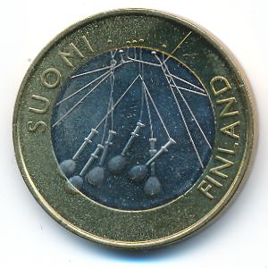 Финляндия, 5 евро (2010 г.)