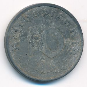 Третий Рейх, 10 рейхспфеннигов (1941 г.)