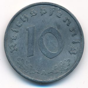 Третий Рейх, 10 рейхспфеннигов (1941 г.)