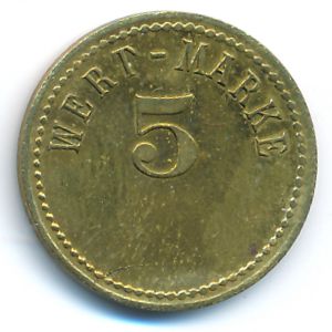 Notgelds., 5 марок