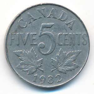 Canada, 5 cents, 1932