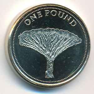 Гибралтар, 1 фунт (2014 г.)