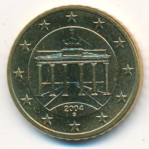 Германия, 50 евроцентов (2004 г.)