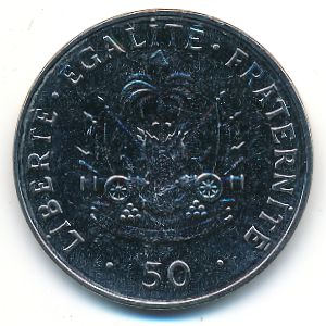 Гаити, 50 сентим (2011 г.)