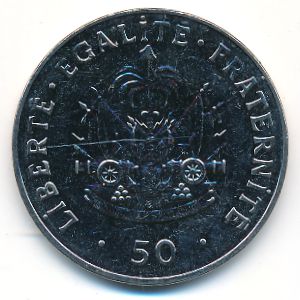 Haiti, 50 centimes, 2011