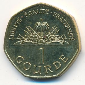 Haiti, 1 gourde, 2011