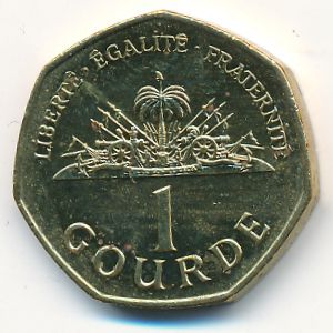 Гаити, 1 гурд (2011 г.)