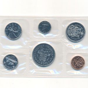 Канада, Набор монет (1971 г.)