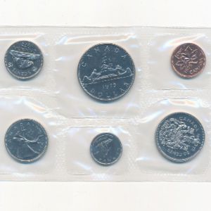 Канада, Набор монет (1975 г.)