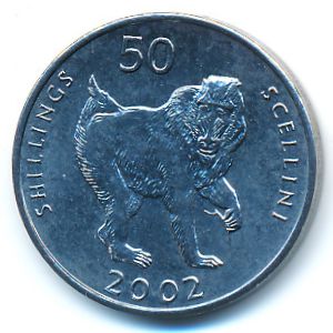 Сомали, 50 шиллингов (2002 г.)