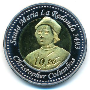 Redonda., 10 dollars, 2009