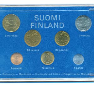 Finland, Набор монет, 1974