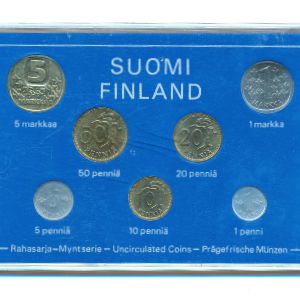 Finland, Набор монет, 1979
