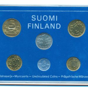Finland, Набор монет, 1981