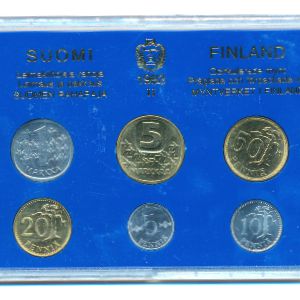 Finland, Набор монет, 1983