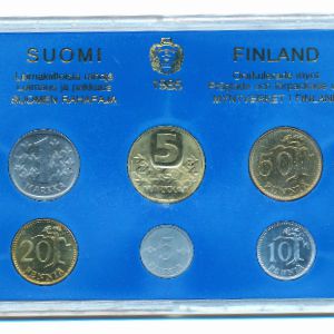Финляндия, Набор монет (1985 г.)
