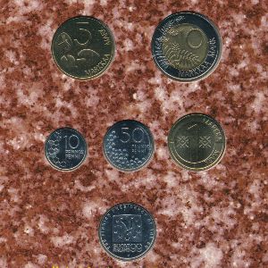 Финляндия, Набор монет (1999 г.)