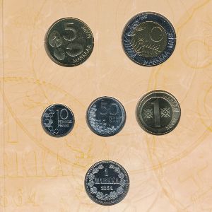 Финляндия, Набор монет (2001 г.)