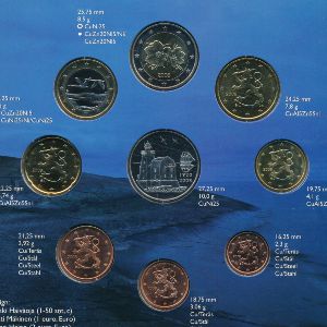 Финляндия, Набор монет (2008 г.)