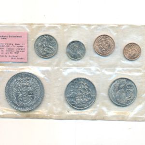 Новая Зеландия, Набор монет (1967 г.)