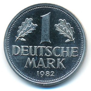 ФРГ, 1 марка (1982 г.)