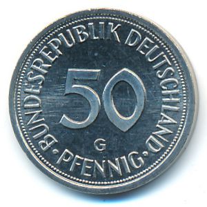 ФРГ, 50 пфеннигов (1982 г.)