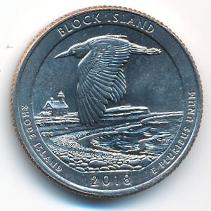 США, 1/4 доллара (2018 г.)