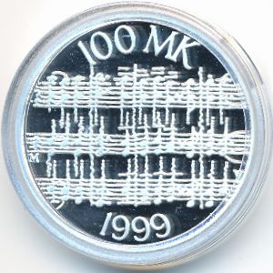 Финляндия, 100 марок (1999 г.)