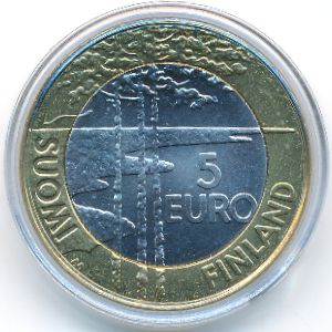 Финляндия, 5 евро (2003 г.)