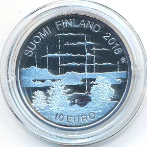 Finland, 10 euro, 2018