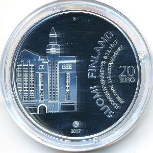 Финляндия, 20 евро (2017 г.)