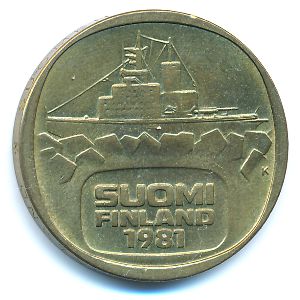 Финляндия, 5 марок (1981 г.)