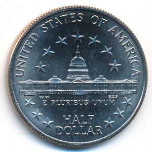 США, 1/2 доллара (1989 г.)