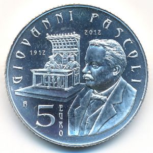 Сан-Марино, 5 евро (2012 г.)