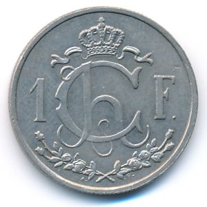 Luxemburg, 1 franc, 1947