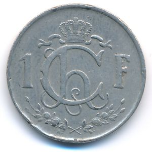Люксембург, 1 франк (1952 г.)