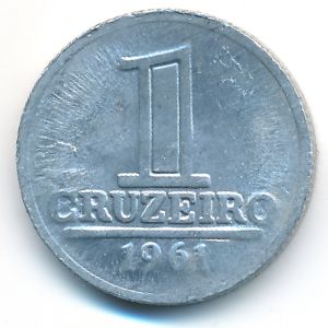 Бразилия, 1 крузейро (1961 г.)