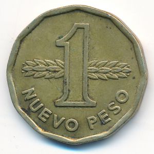 Uruguay, 1 nuevo peso, 1978
